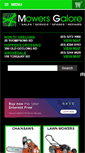 Mobile Screenshot of mowersgalore.com.au